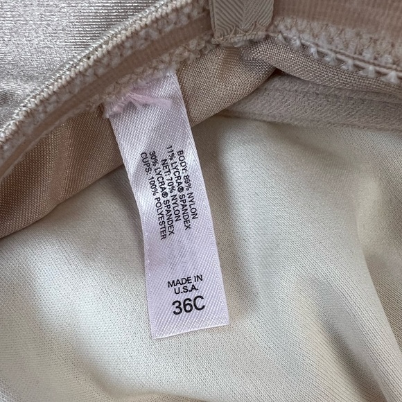 VTG Victoria’s Secret Nude Mesh Corset Top, 36C - Picture 7 of 7